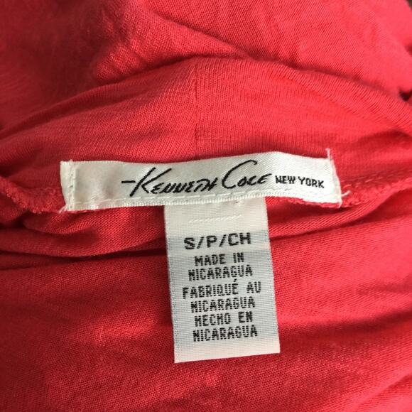 🚨SALE🚨Kenneth Cole Blouse Top Coral Size Small 3/$10 4/$12 5/$15 - Picture 5 of 6